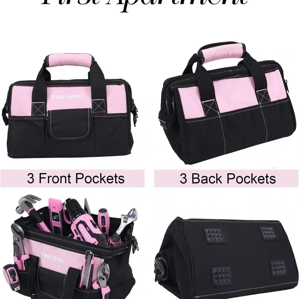 Pink and Black Home Tool Kit - Picture 5 of 9